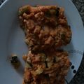 El cooksnap de Karmen cuando hizo Pastel de boniato y calabacín.
