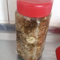 El cooksnap de Agustina Braña cuando hizo Berenjenas al escabeche.
