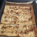 El cooksnap de Eva Moreno cuando hizo Hojaldre de manzana y natillas.