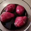 El cooksnap de Faly Rico Gomez cuando hizo Peras al vino y especias.