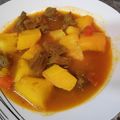 El cooksnap de Miguel Angel cuando hizo Estofado de patatas y carne o Guisillo Almeriense.