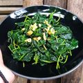 Cooksnap dari Brita Marta untuk resep Bayam rebus minyak wijen