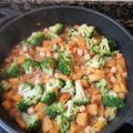 El cooksnap de Susana cuando hizo Brócoli con garbanzos y calabaza - veggie.