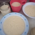 El cooksnap de Rafricana cuando hizo Natillas de huevo.