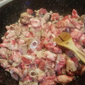 El cooksnap de Andres Girabel cuando hizo Caldereta de cordero.