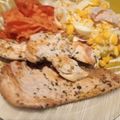 El cooksnap de Gabriela Martusciello cuando hizo Pechuga de pollo en churrasco.
