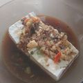 Cooksnap dari charolina untuk resep Tahu Kukus Siram Kuah Kecap