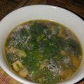 Parlenmoon's cooksnap of when they made Shiitake mushroom and bok choy soup.