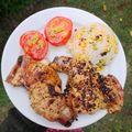 Sziszi Tóth Cooksnap-ja, amikor elkészítette a(z) Egész csirkecombfilé rizi bizivel receptet.