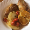El cooksnap de Cristy Recetas cuando hizo Pollo asado a la naranja.