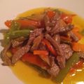 El cooksnap de GPuig cuando hizo Ternera picante con verduras.