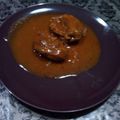 El cooksnap de pilar cuando hizo Carrilladas de cerdo en salsa.