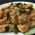 Cooksnap Suhaimi Musa semasa beliau membuat Butter Milk Prawn.