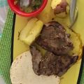 El cooksnap de Agripina picón. cuando hizo Carne a la tabla.