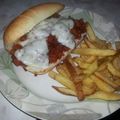 tonemah32's cooksnap of when they made Italian loose burger.