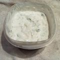 joe's cooksnap of when they made Tzatziki Sauce.