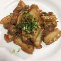 รูป Cooksnap ของ Nutty Strs เมื่อเขาทำ หมูสามชั้นคั่วพริกเกลือ
