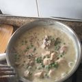 El cooksnap de Jhon Ldu Maldonado cuando hizo Pollo con leche.