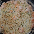 El cooksnap de Susana Perez Yañez cuando hizo Espagueti con camarones 🦐.