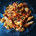 Sushmita Chakraborty's cooksnap of when they made ক্রিস্পি চিকেন ফ্রাই ইন সেজোয়ান  সস(Crispy chicken fry in schezwan sauce recipe in Bengali).
