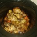 El cooksnap de Alejandro Pérez Martín cuando hizo Pollo especiado con patatas en olla lenta Crockpot.