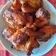 El cooksnap de Salma cuando hizo Alitas de pollo al horno con salsa de ketchup y miel.