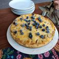 El cooksnap de Margarita cuando hizo Cheesecake de manzana.