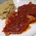 El cooksnap de Roxana Civallero cuando hizo Carre de cerdo a la barbacoa.