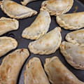 El cooksnap de Melina Finn cuando hizo Empanadas de carne al horno.