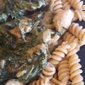 El cooksnap de Jessica Gadea cuando hizo Fideos con salsa ESPECIAL DE ESPINACA🍲.