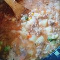 El cooksnap de Anel cuando hizo Picadillo casero rápido.