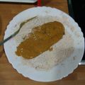 El cooksnap de Anca Sofron cuando hizo Pollo estilo KFC.
