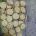 El cooksnap de Sole González cuando hizo Alfajores de maicena.