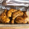 El cooksnap de Maricarmen Meza cuando hizo KETO: Piernas de pollo horneadas.