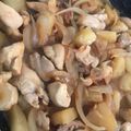 El cooksnap de ann97 cuando hizo Pollo con piña.