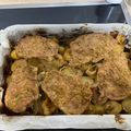 Dóra Szenczi Cooksnap-ja, amikor elkészítette a(z) Mustáros karaj hagymás burgonyával 🥔 🥩 receptet.