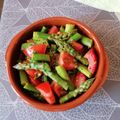 Christina Hoos's cooksnap of when they made Warmer Spargel-Tomatensalat.