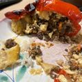 El cooksnap de eliana ladd cuando hizo Pimiento relleno con pastel de papas.