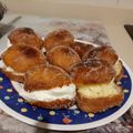 El cooksnap de Jenny cuando hizo Pelotas de fraile rellenas de crema pastelera.