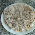 El cooksnap de Alex Ametller Sieira cuando hizo Garbanzos con champiñones y bacon.