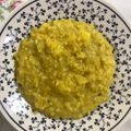 El cooksnap de katia cuando hizo Arroz con pollo al curry y leche de coco.