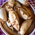 El cooksnap de Alicia Yunis cuando hizo BUREKAS Empanadas de Berenjenas Ahumadas con Cebolla, Tomate y Queso Receta Tradicional  Judía 🇮🇱.