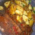 El cooksnap de Silvi Sanchezz cuando hizo Bondiola a la cerveza desmenuzada (desmechada).
