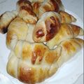 El cooksnap de Cecilia Amaya cuando hizo Medialunas. Con harina leudante.