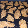El cooksnap de Erika Blau cuando hizo Fingers de pollo al horno.