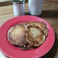 El cooksnap de beastrk cuando hizo Pancakes de avena y vainilla.
