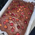 Berki Aténé Cooksnap-ja, amikor elkészítette a(z) Kakaós kevert meggyel és csokoládéval receptet.