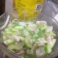El cooksnap de Esthela Ibarra cuando hizo Aguachiles Para después del Grito.
