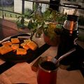 El cooksnap de Natalia Canals cuando hizo Fainá de queso 🧀 sin TACC.