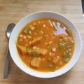 El cooksnap de Carlos Chito cuando hizo Potaje de garbanzos con judías verdes y espinacas.